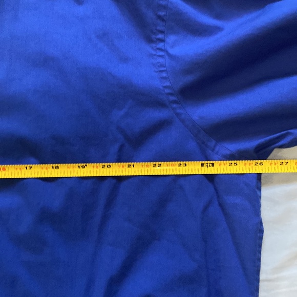 Royal Blue S/S Button up Shirt - Picture 3 of 4